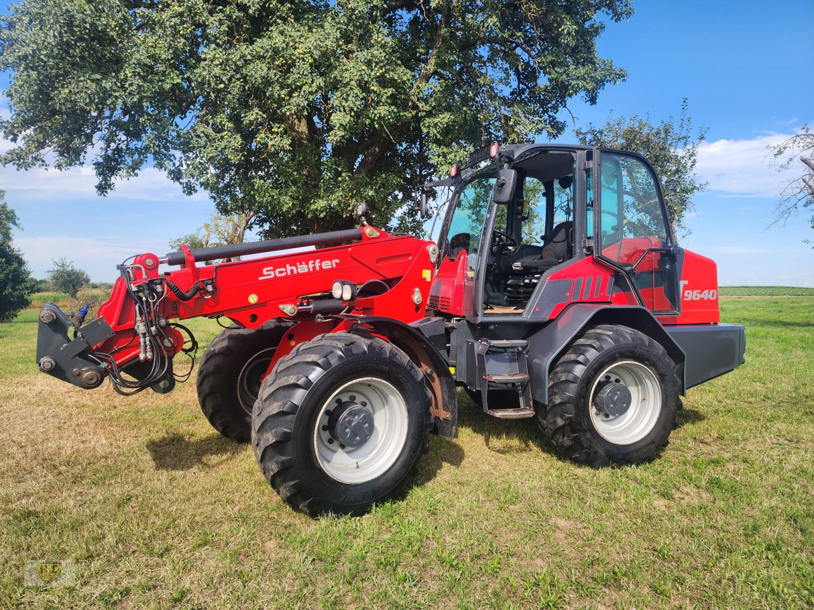 Teleskoplader of the type Schäffer 9640 T, Gebrauchtmaschine in Willanzheim (Picture 1)