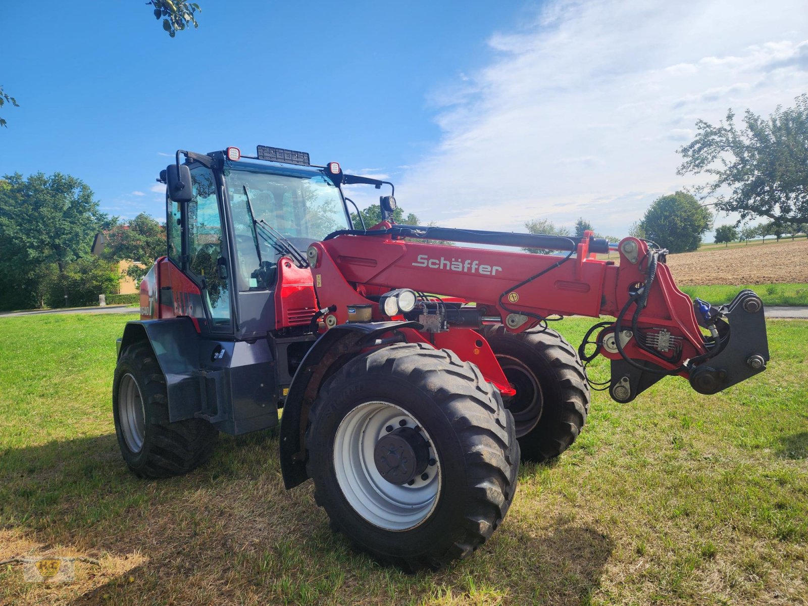 Teleskoplader of the type Schäffer 9640 T, Gebrauchtmaschine in Willanzheim (Picture 8)