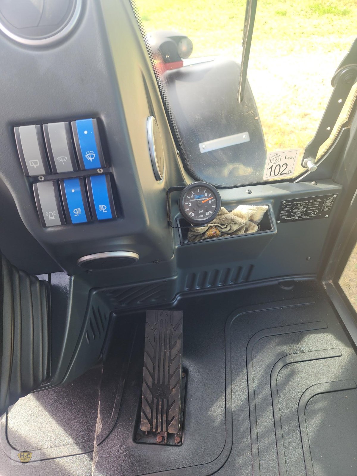 Teleskoplader of the type Schäffer 9640 T, Gebrauchtmaschine in Willanzheim (Picture 20)