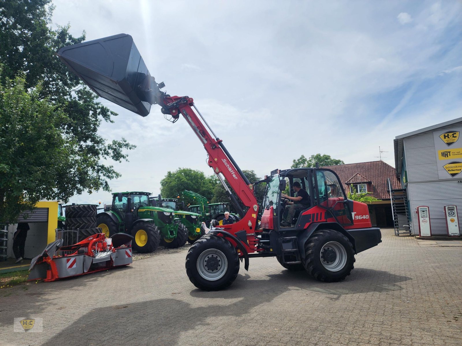 Teleskoplader of the type Schäffer 9640 T, Gebrauchtmaschine in Willanzheim (Picture 12)