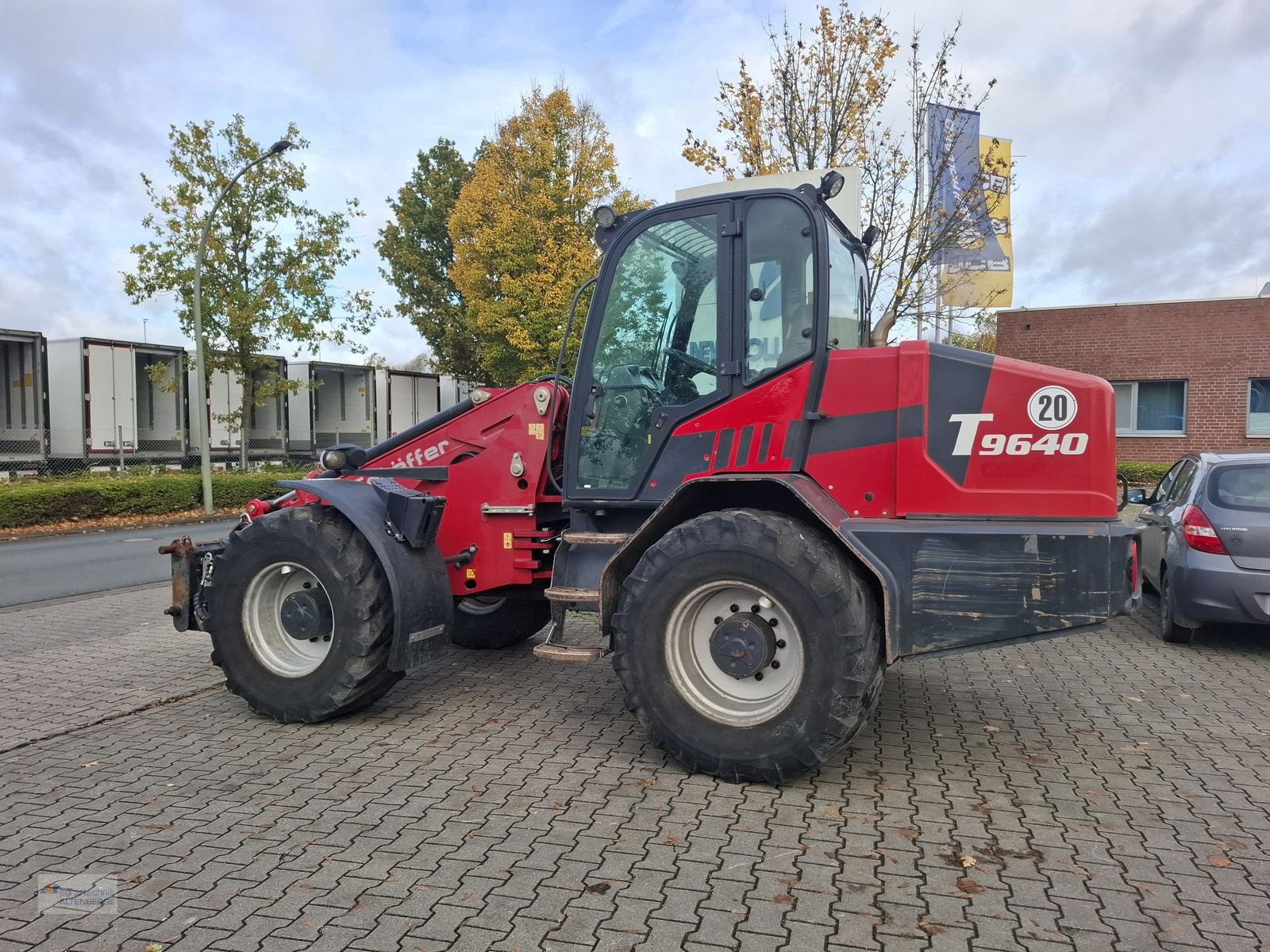 Teleskoplader типа Schäffer 9640-T, Gebrauchtmaschine в Altenberge (Фотография 9)