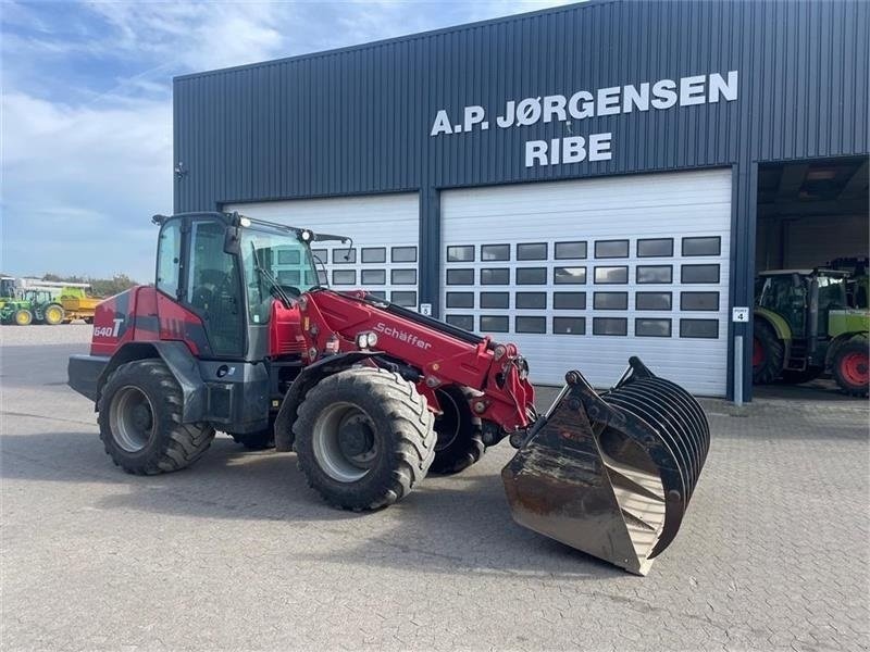 Teleskoplader typu Schäffer 9640T Med centralsmøring og skovl, Gebrauchtmaschine v Ribe (Obrázek 4)