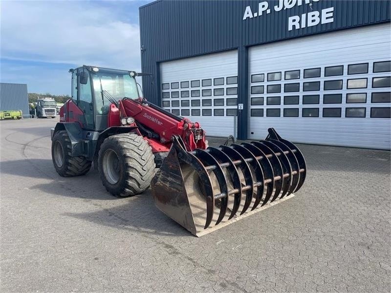 Teleskoplader typu Schäffer 9640T Med centralsmøring og skovl, Gebrauchtmaschine v Ribe (Obrázek 3)