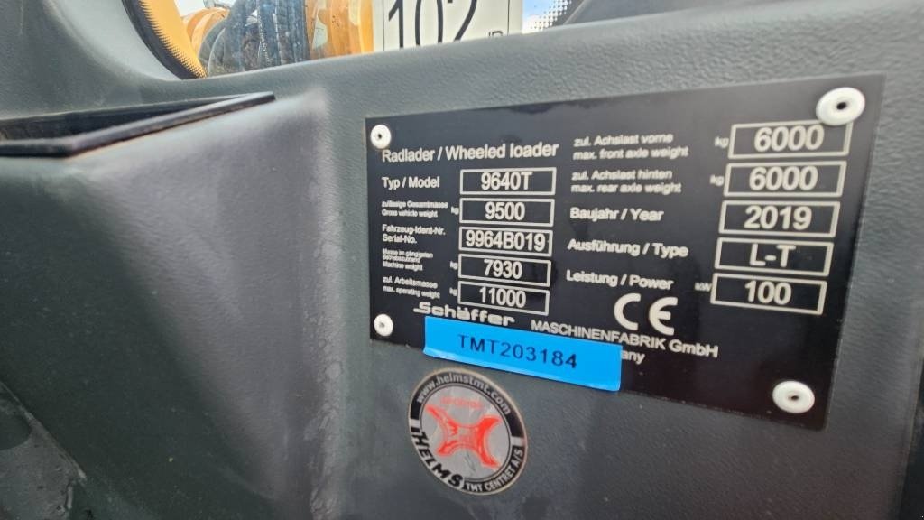 Teleskoplader typu Schäffer 9640T, Gebrauchtmaschine v Ringe (Obrázek 24)