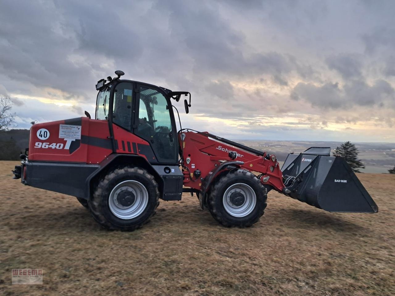 Teleskoplader tipa Schäffer 9640T, Gebrauchtmaschine u Lauf-Simonshofen (Slika 2)