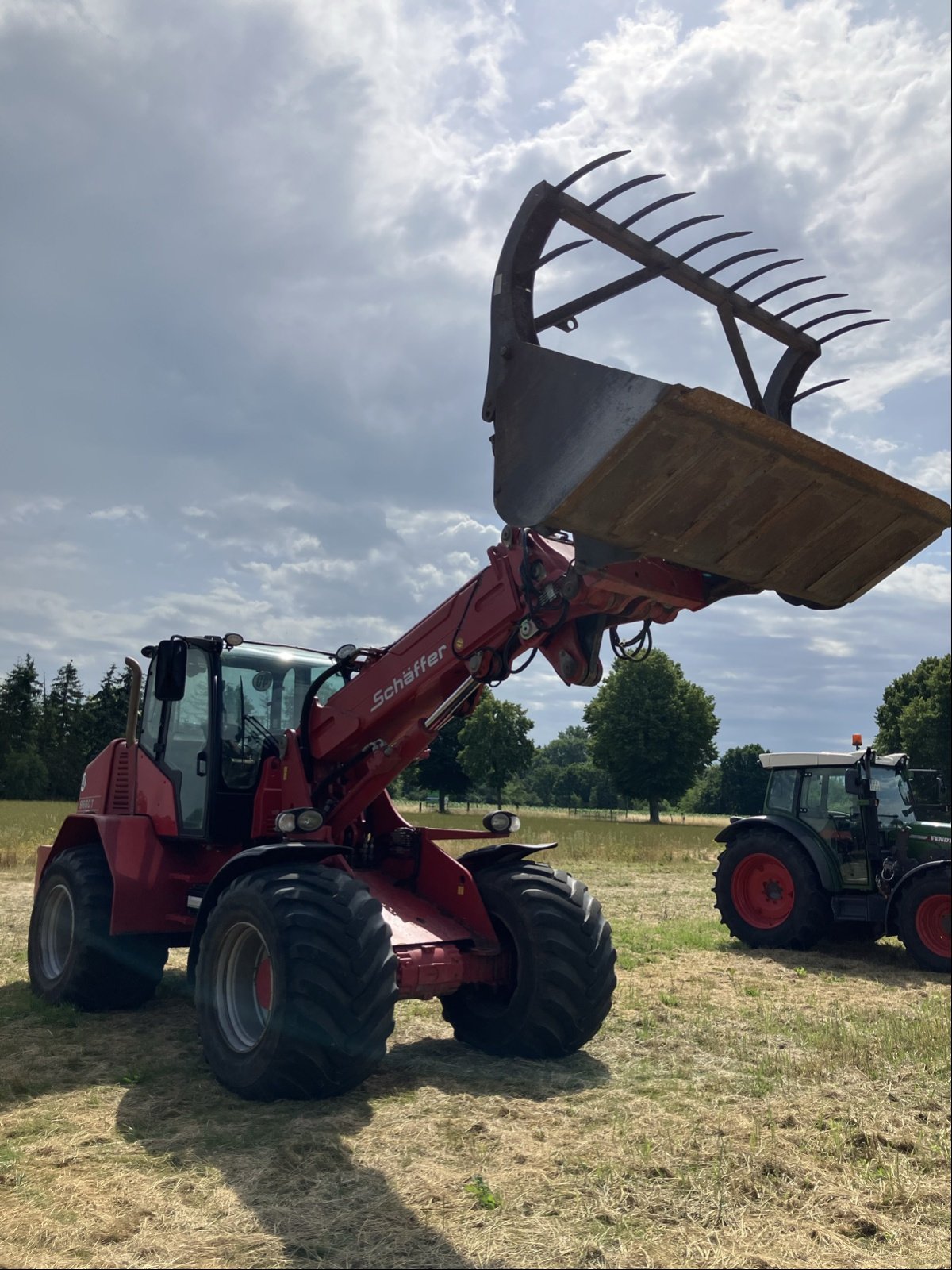 Teleskoplader typu Schäffer 9660 T mit SCV-Kabine, Gebrauchtmaschine v Wittingen (Obrázek 3)