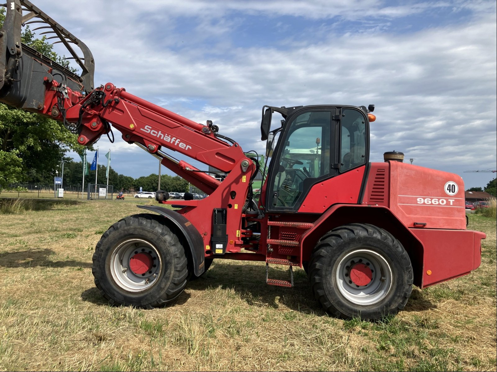 Teleskoplader typu Schäffer 9660 T mit SCV-Kabine, Gebrauchtmaschine v Wittingen (Obrázek 7)