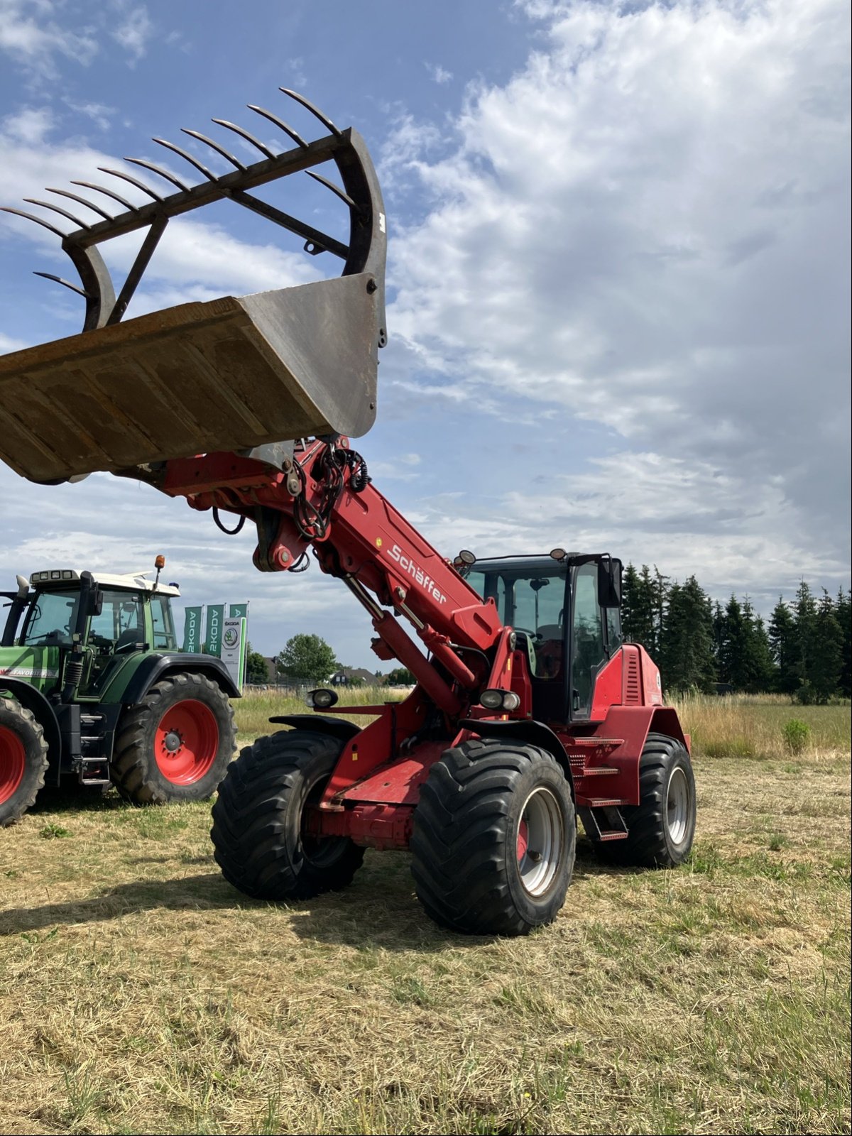 Teleskoplader typu Schäffer 9660 T mit SCV-Kabine, Gebrauchtmaschine v Wittingen (Obrázek 1)