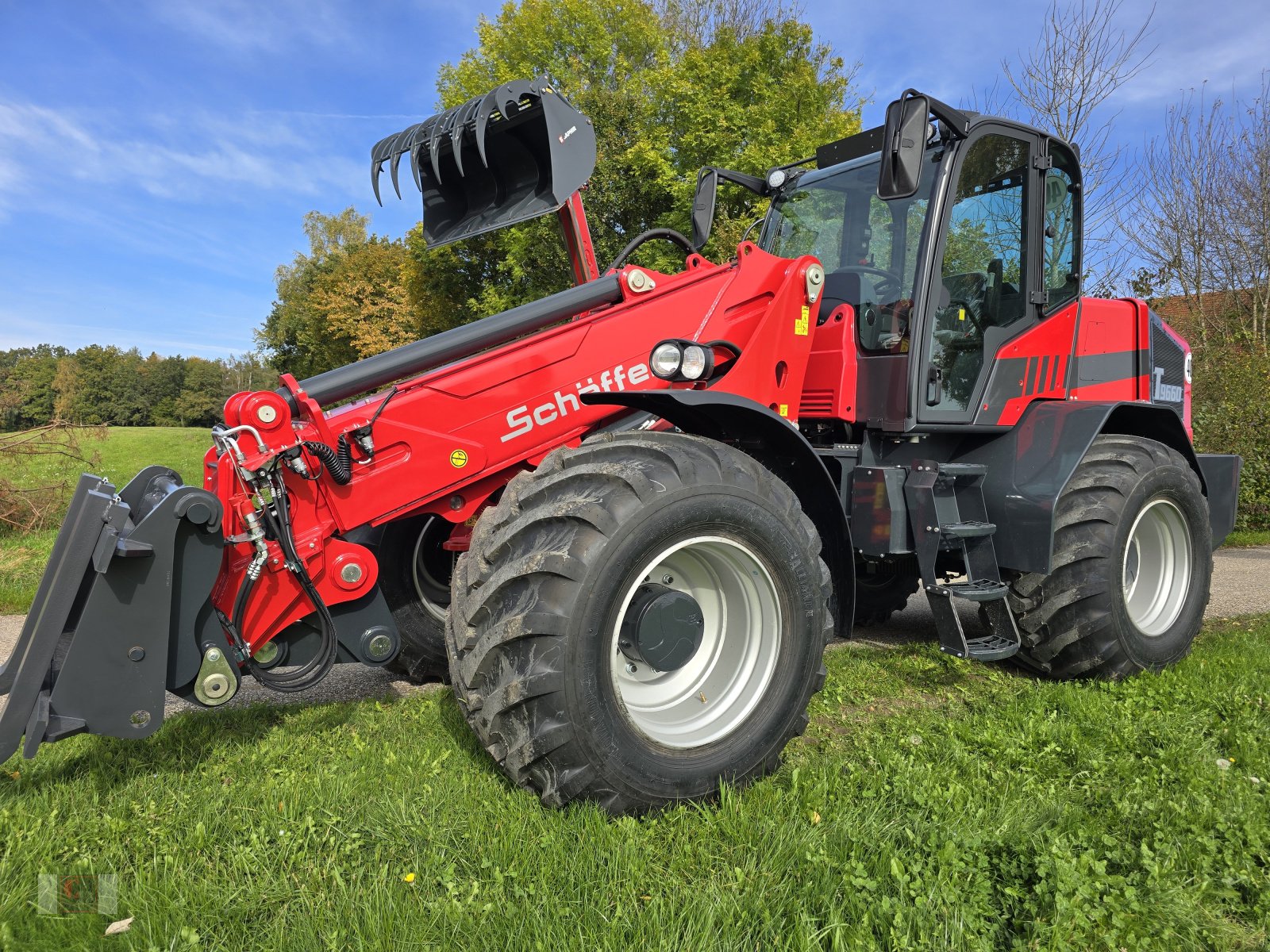 Teleskoplader typu Schäffer 9660 T, Neumaschine v Gerolsbach (Obrázek 1)