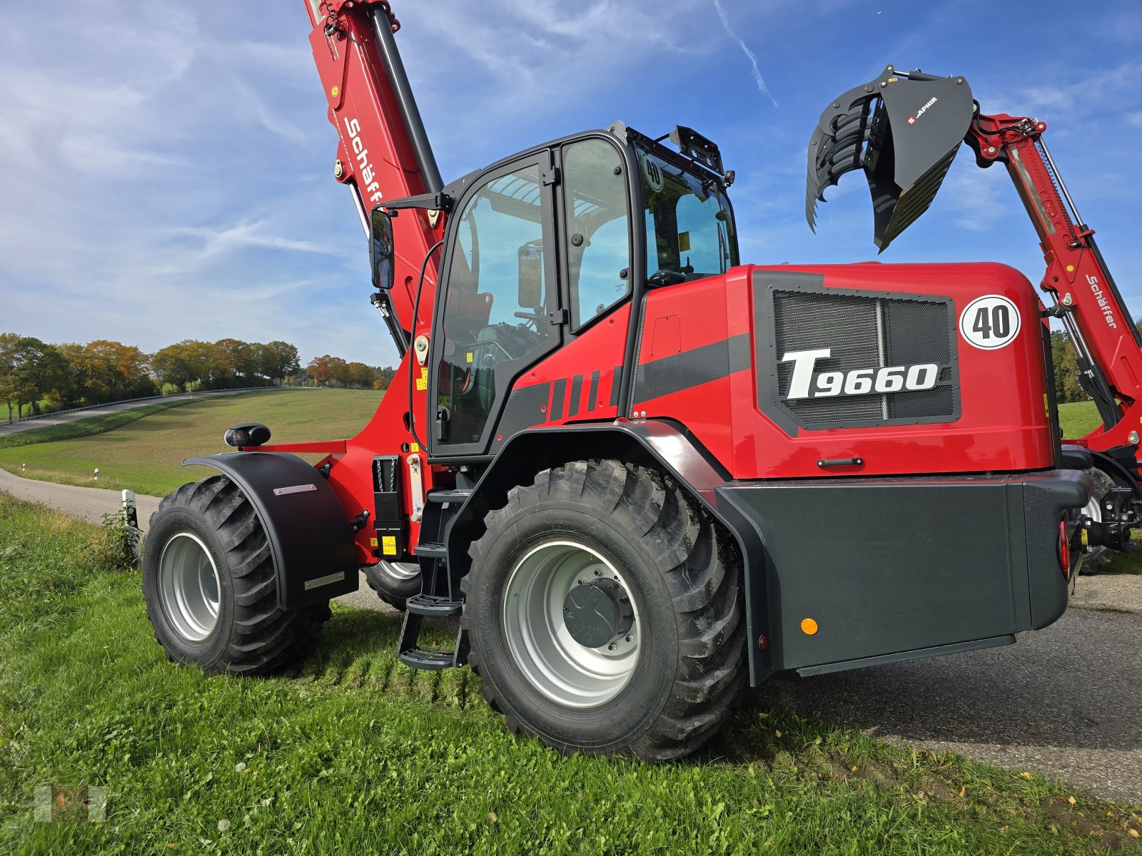 Teleskoplader typu Schäffer 9660 T, Neumaschine v Gerolsbach (Obrázek 2)