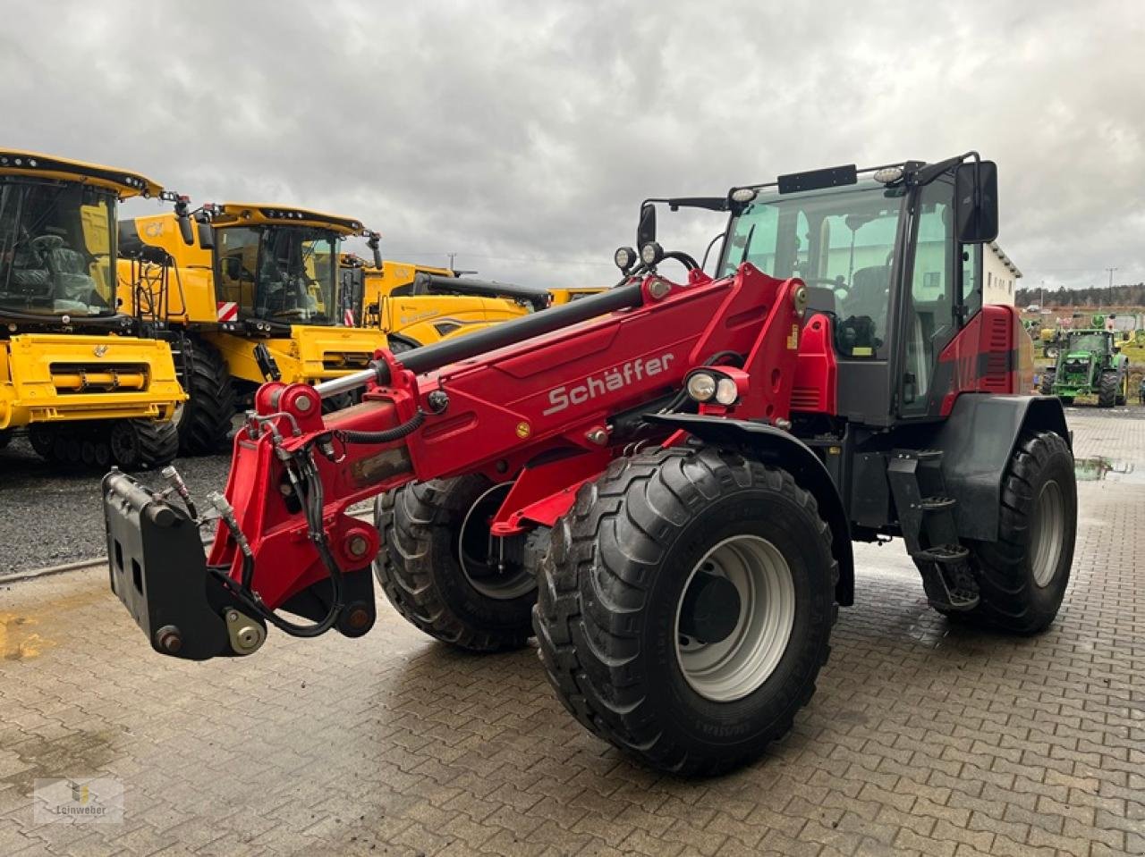 Teleskoplader του τύπου Schäffer 9660 T, Gebrauchtmaschine σε Neuhof - Dorfborn (Φωτογραφία 2)