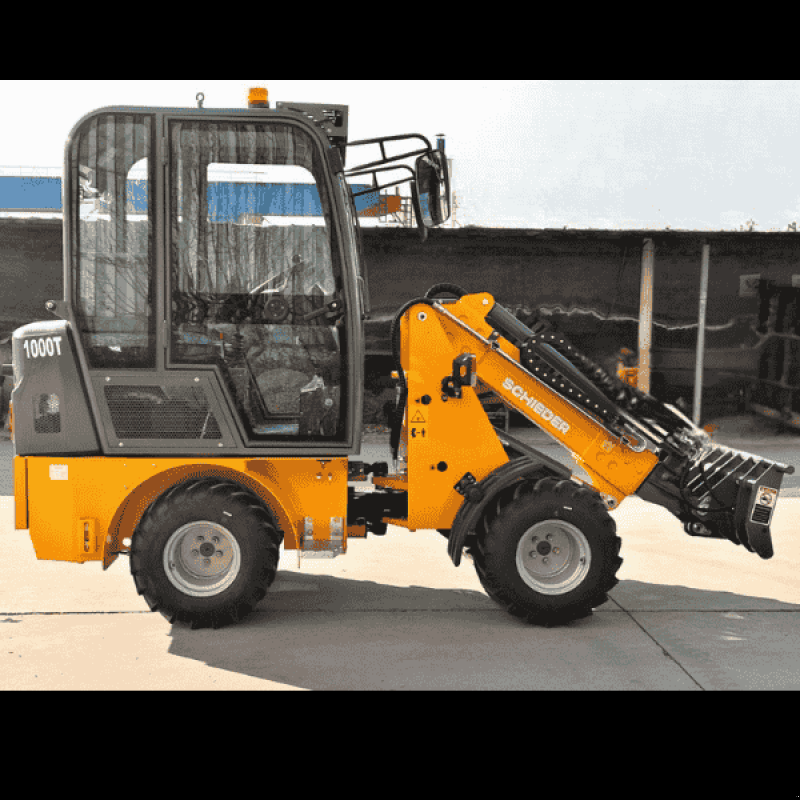 Teleskoplader za tip schieder 4WD Teleskoplader/Hoflader 1000T mit beheizter Kabine und KUBOTA Euro5, Neumaschine u mixnitz (Slika 1)