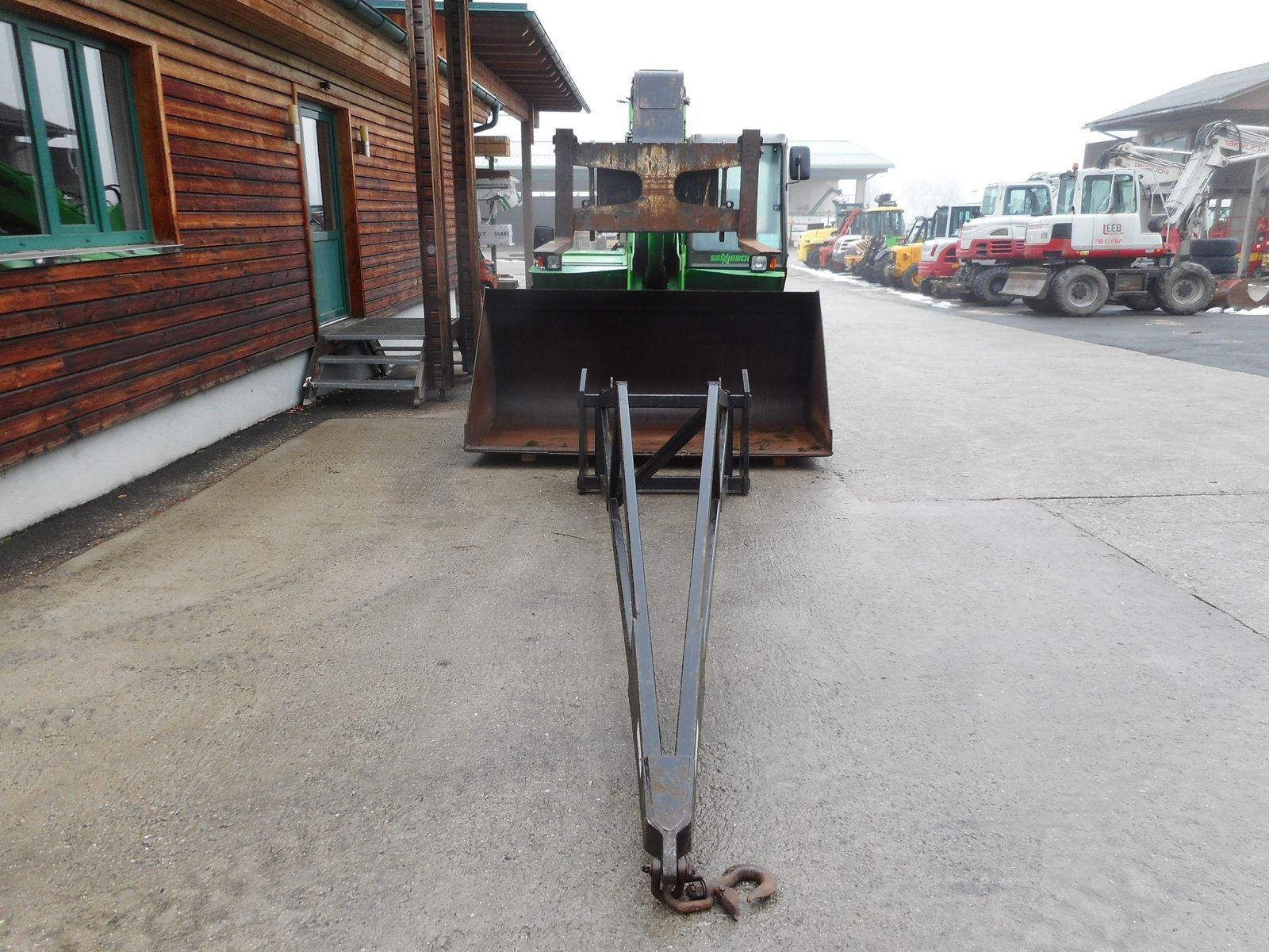 Teleskoplader a típus Sennebogen 305 ( 5 Tonnen - 7,3 Meter ) Gabel Schaufel Kran, Gebrauchtmaschine ekkor: St. Nikolai ob Draßling (Kép 9)