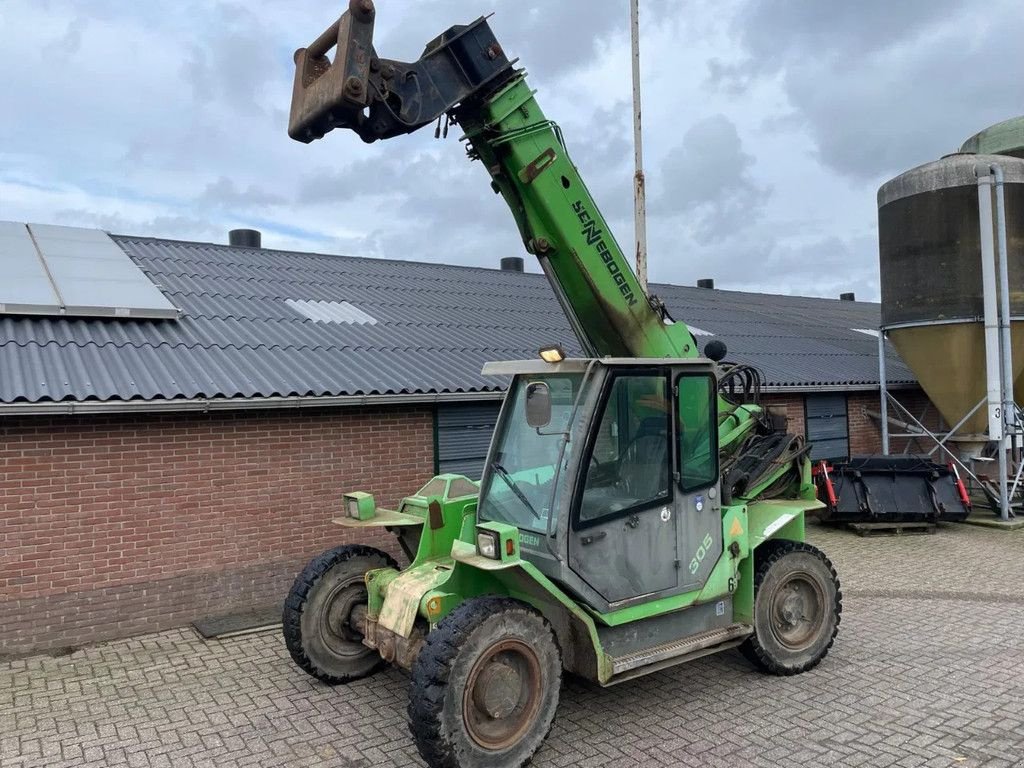 Teleskoplader tip Sennebogen 305 MH Verreiker, Gebrauchtmaschine in Lunteren (Poză 7)