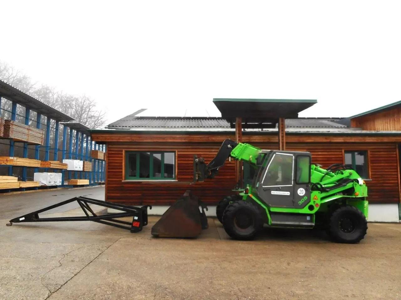 Teleskoplader tipa Sieger 305 ( 5 tonnen - 7,3 meter ) gabel schaufel kran, Gebrauchtmaschine u ST. NIKOLAI/DR. (Slika 3)