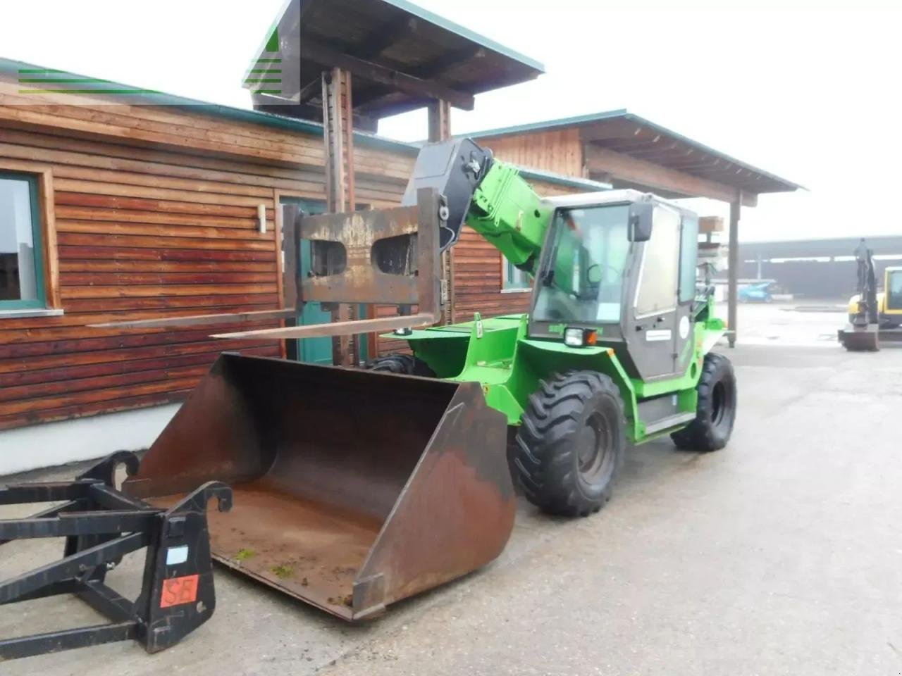 Teleskoplader tipa Sieger 305 ( 5 tonnen - 7,3 meter ) gabel schaufel kran, Gebrauchtmaschine u ST. NIKOLAI/DR. (Slika 4)