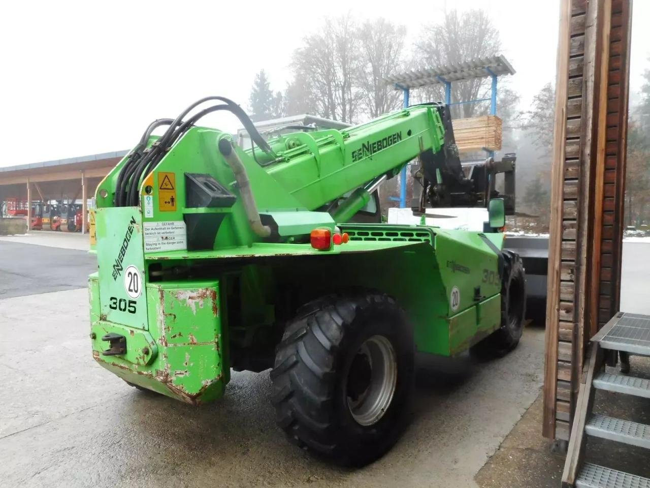 Teleskoplader tipa Sieger 305 ( 5 tonnen - 7,3 meter ) gabel schaufel kran, Gebrauchtmaschine u ST. NIKOLAI/DR. (Slika 7)