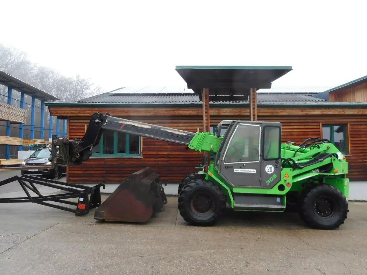 Teleskoplader tipa Sieger 305 ( 5 tonnen - 7,3 meter ) gabel schaufel kran, Gebrauchtmaschine u ST. NIKOLAI/DR. (Slika 18)