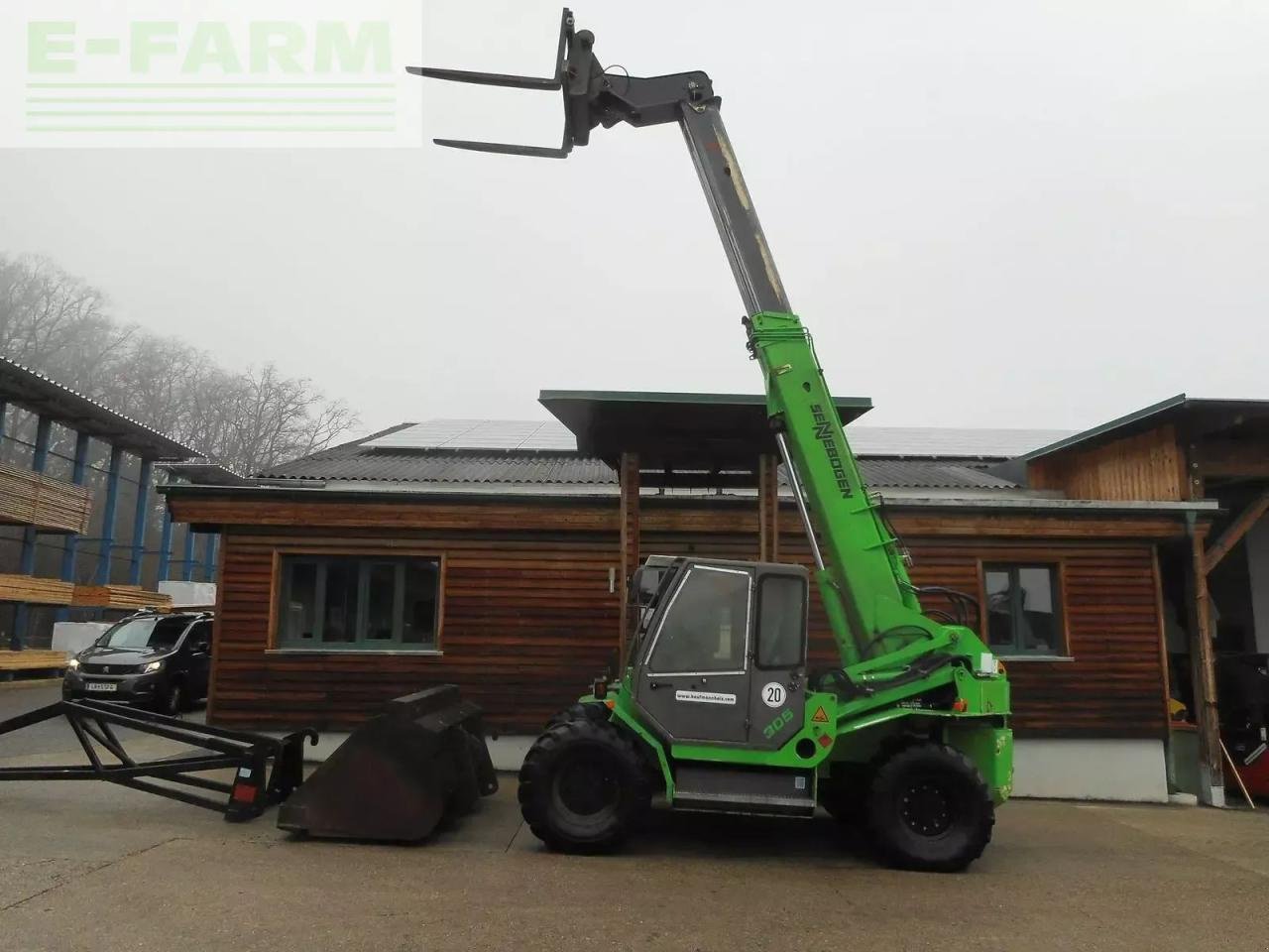 Teleskoplader tipa Sieger 305 ( 5 tonnen - 7,3 meter ) gabel schaufel kran, Gebrauchtmaschine u ST. NIKOLAI/DR. (Slika 19)
