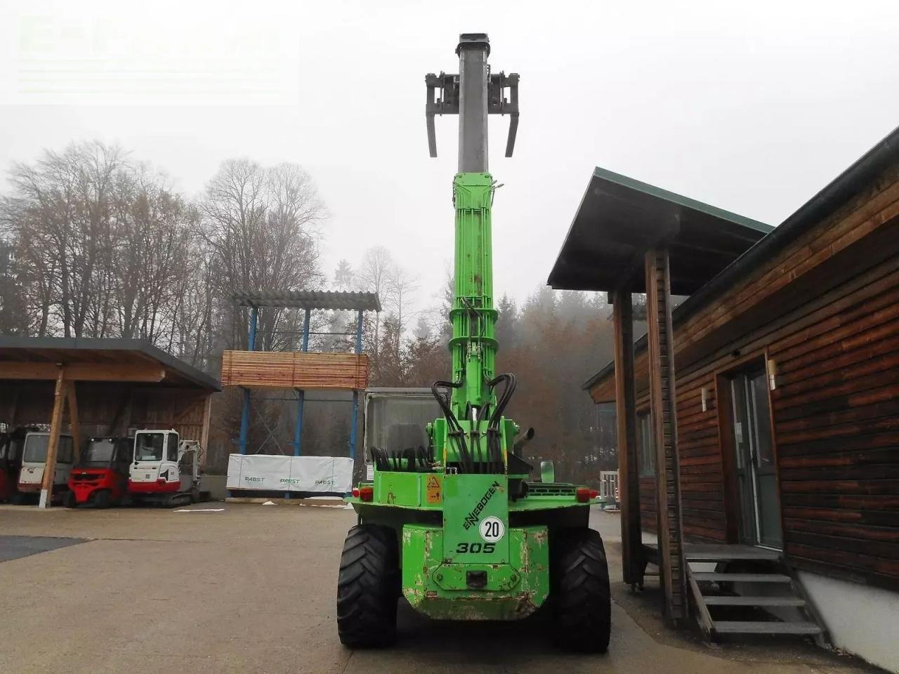 Teleskoplader tipa Sieger 305 ( 5 tonnen - 7,3 meter ) gabel schaufel kran, Gebrauchtmaschine u ST. NIKOLAI/DR. (Slika 20)