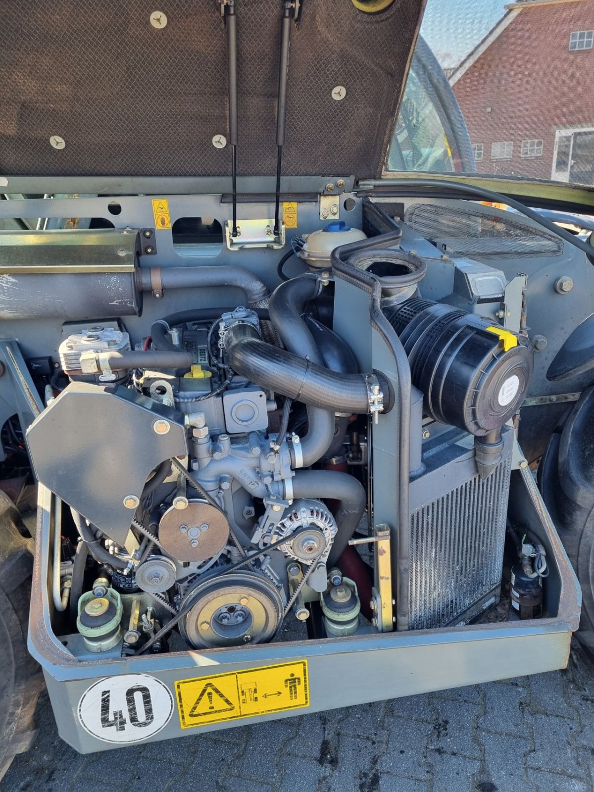 Teleskoplader del tipo Sonstige Claas 7045 varipower plus, Gebrauchtmaschine In Zwartemeer (Immagine 11)