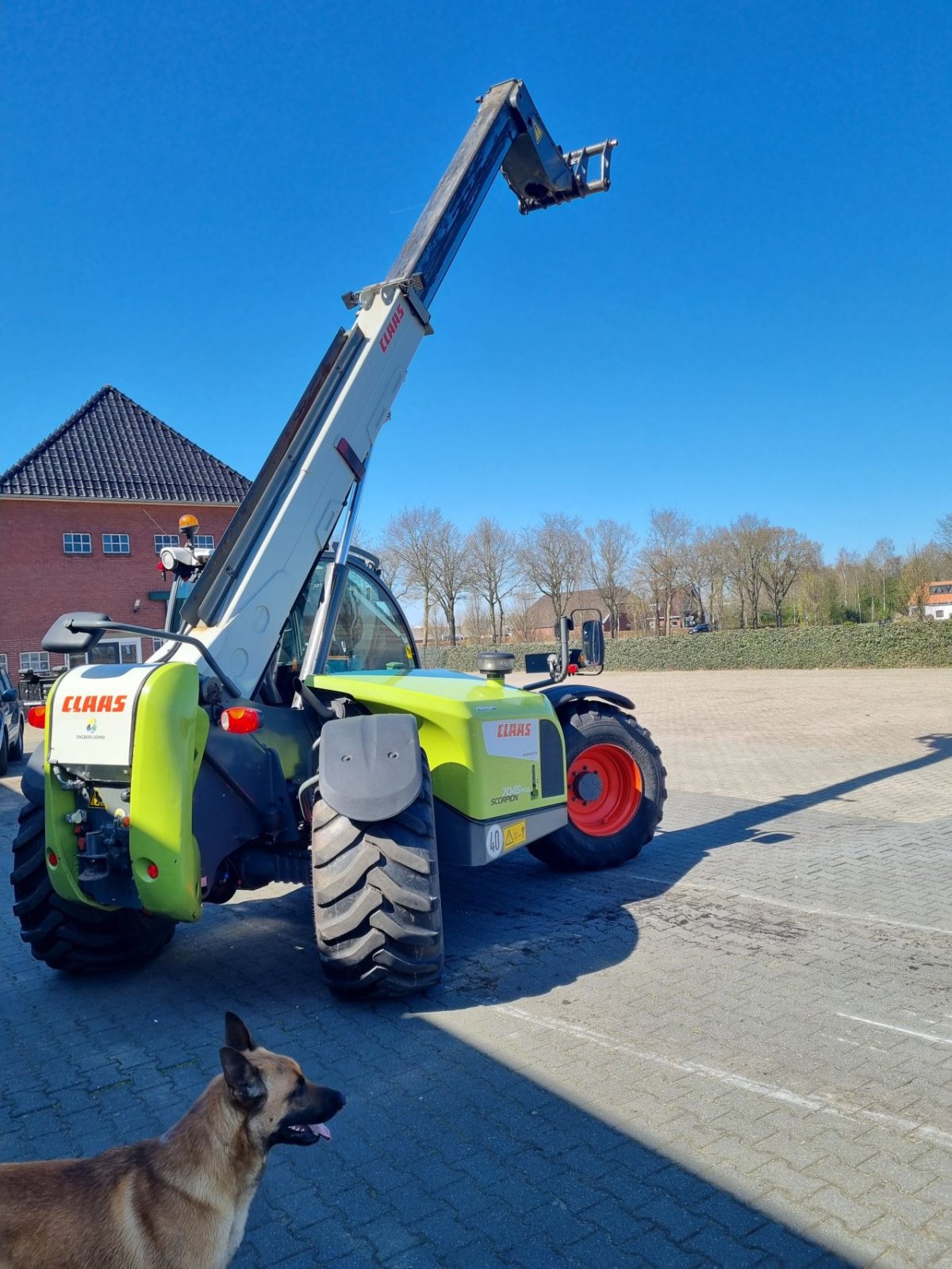 Teleskoplader del tipo Sonstige Claas 7045 varipower plus, Gebrauchtmaschine In Zwartemeer (Immagine 4)