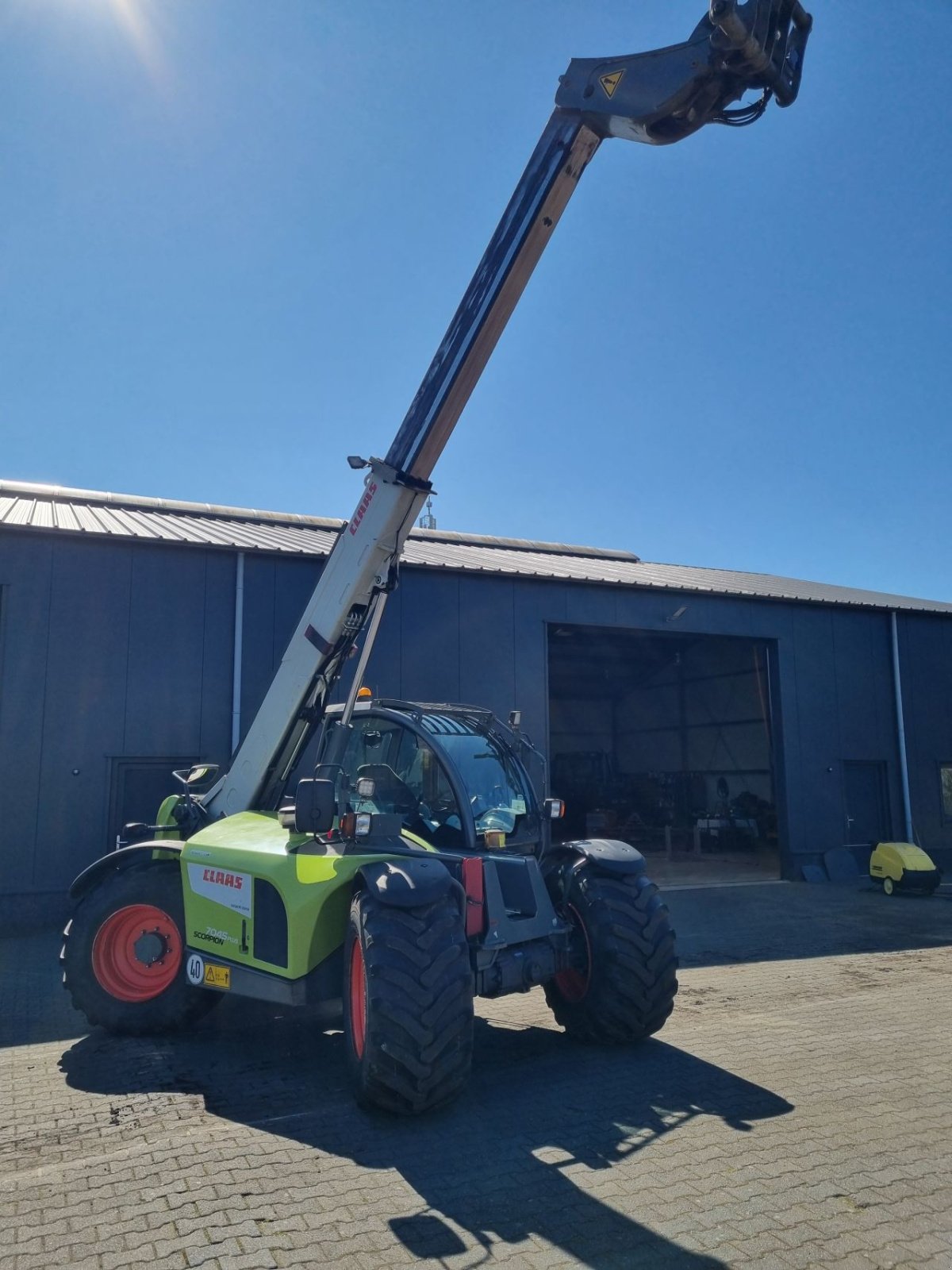 Teleskoplader del tipo Sonstige Claas 7045 varipower plus, Gebrauchtmaschine In Zwartemeer (Immagine 5)