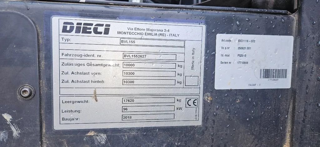 Teleskoplader типа Sonstige Dieci PEGASUS 50.21, Gebrauchtmaschine в Scharsterbrug (Фотография 8)