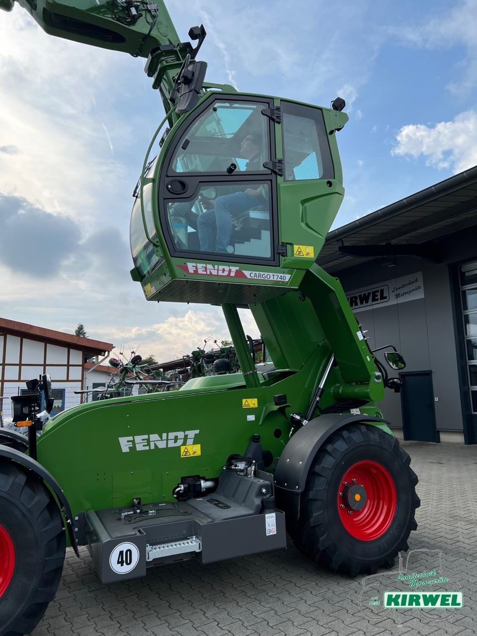 Teleskoplader des Typs Sonstige Fendt Cargo T740, Gebrauchtmaschine in Blankenheim (Bild 10)