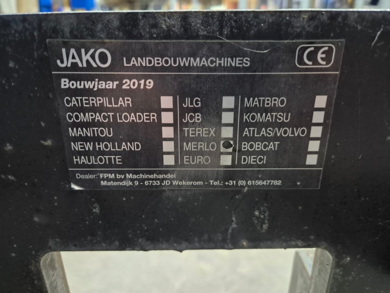 Teleskoplader Türe ait Sonstige Jako, Gebrauchtmaschine içinde Oosterwolde (resim 2)