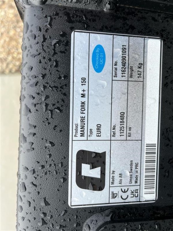 Teleskoplader of the type Sonstige M 150+ Møggreb, Gebrauchtmaschine in Mariager (Picture 5)