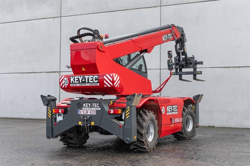 Teleskoplader van het type Sonstige MAGNI RTH 4.18, Gebrauchtmaschine in Moerbeke (Foto 4)