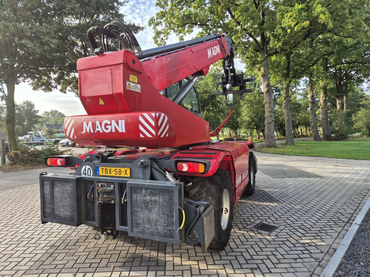 Teleskoplader του τύπου Sonstige MAGNI RTH 5.21 SH, Gebrauchtmaschine σε Lunteren (Φωτογραφία 7)