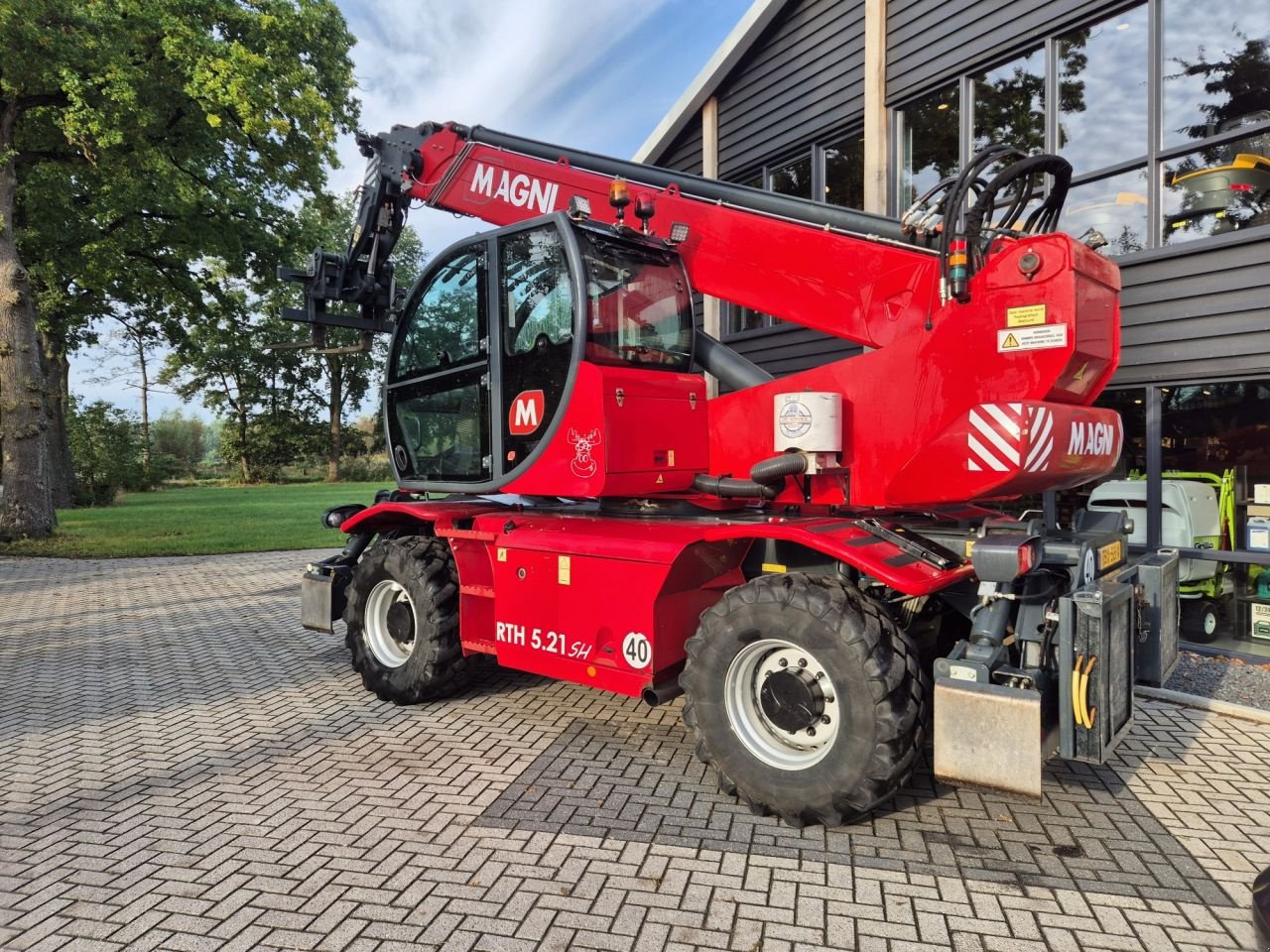 Teleskoplader του τύπου Sonstige MAGNI RTH 5.21 SH, Gebrauchtmaschine σε Lunteren (Φωτογραφία 4)