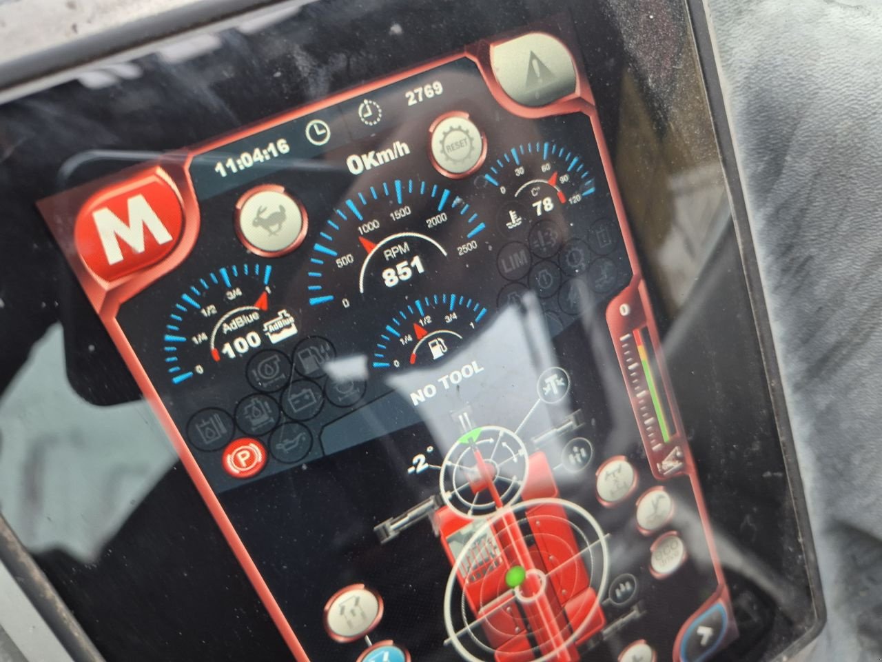 Teleskoplader a típus Sonstige MAGNI RTH 5.25 SH, Gebrauchtmaschine ekkor: Lunteren (Kép 11)