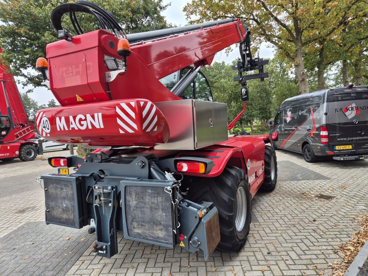 Teleskoplader of the type Sonstige MAGNI RTH 6.25 d/d, Gebrauchtmaschine in Lunteren (Picture 7)