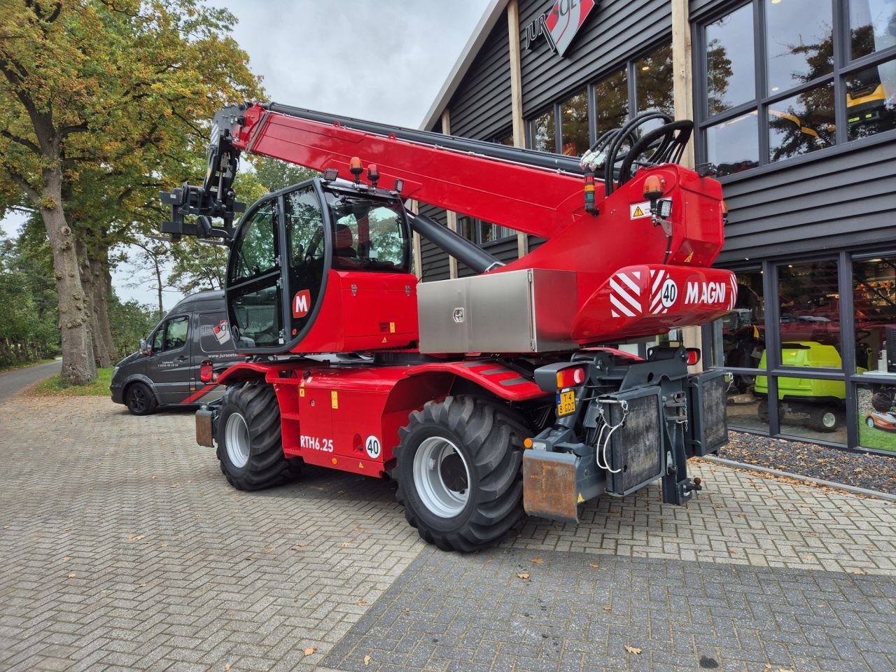 Teleskoplader of the type Sonstige MAGNI RTH 6.25 d/d, Gebrauchtmaschine in Lunteren (Picture 4)