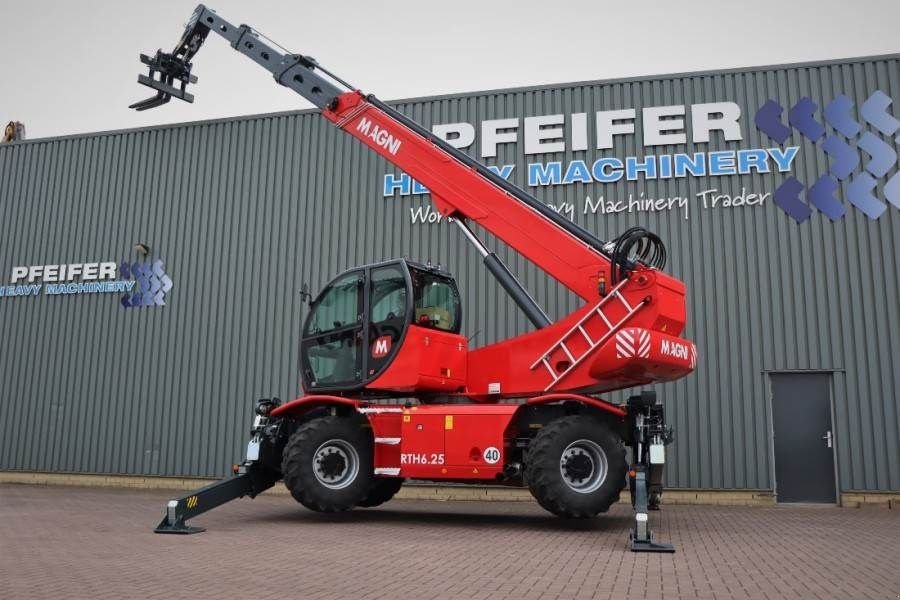 Teleskoplader of the type Sonstige MAGNI RTH 6.25 Valid inspection, *Guarantee! 6t Cap. 25m, Gebrauchtmaschine in Groenlo (Picture 3)