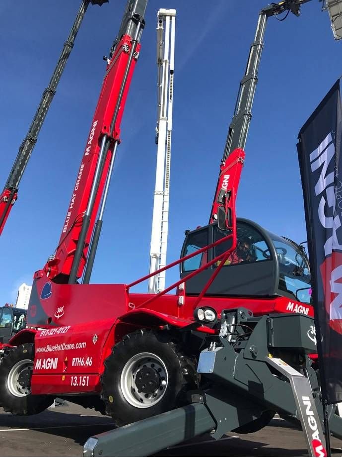 Teleskoplader del tipo Sonstige MAGNI RTH 6.46 SH 2024, Gebrauchtmaschine In Sittard (Immagine 1)