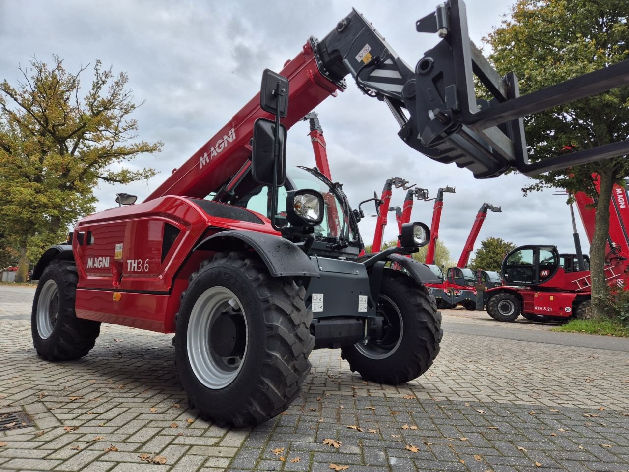Teleskoplader a típus Sonstige MAGNI TH 3.6, Neumaschine ekkor: Lunteren (Kép 8)