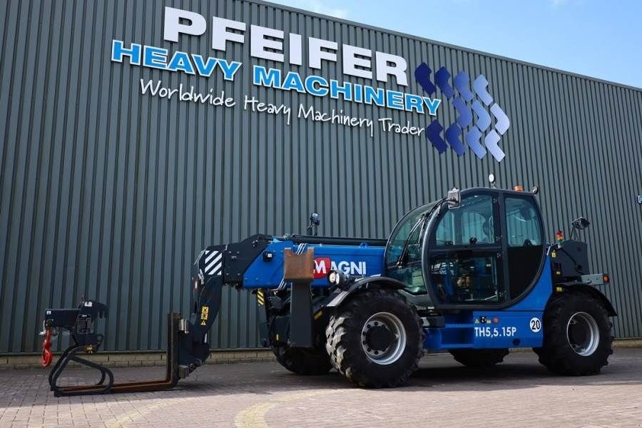 Teleskoplader of the type Sonstige MAGNI TH5,5.15-D7/D Diesel, 4x4x4 Drive, 5.5t Capacity,, Gebrauchtmaschine in Groenlo (Picture 1)