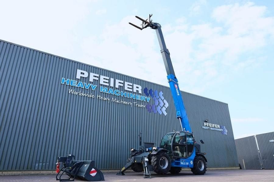 Teleskoplader of the type Sonstige MAGNI TH5,5.15-D7/D Diesel, 4x4x4 Drive, 5.5t Capacity,, Gebrauchtmaschine in Groenlo (Picture 11)