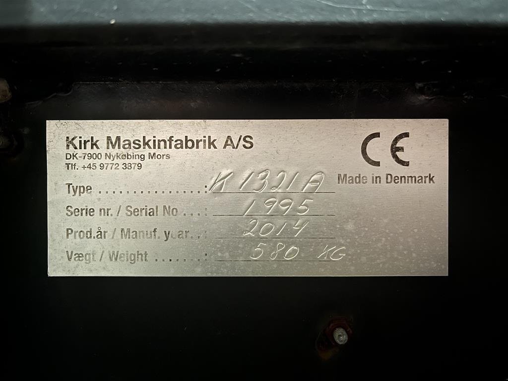 Teleskoplader типа Sonstige Mandskabskurv K1321A m. hydraulisk sving og alu bund Nærmest ubrugt, Gebrauchtmaschine в Havndal (Фотография 6)