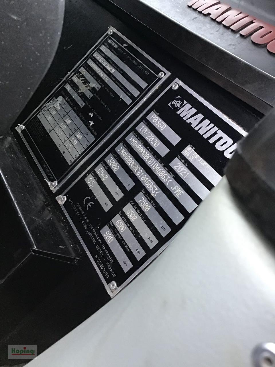 Teleskoplader от тип Sonstige Manitou MLT 730 1150V, Gebrauchtmaschine в Bakum (Снимка 13)