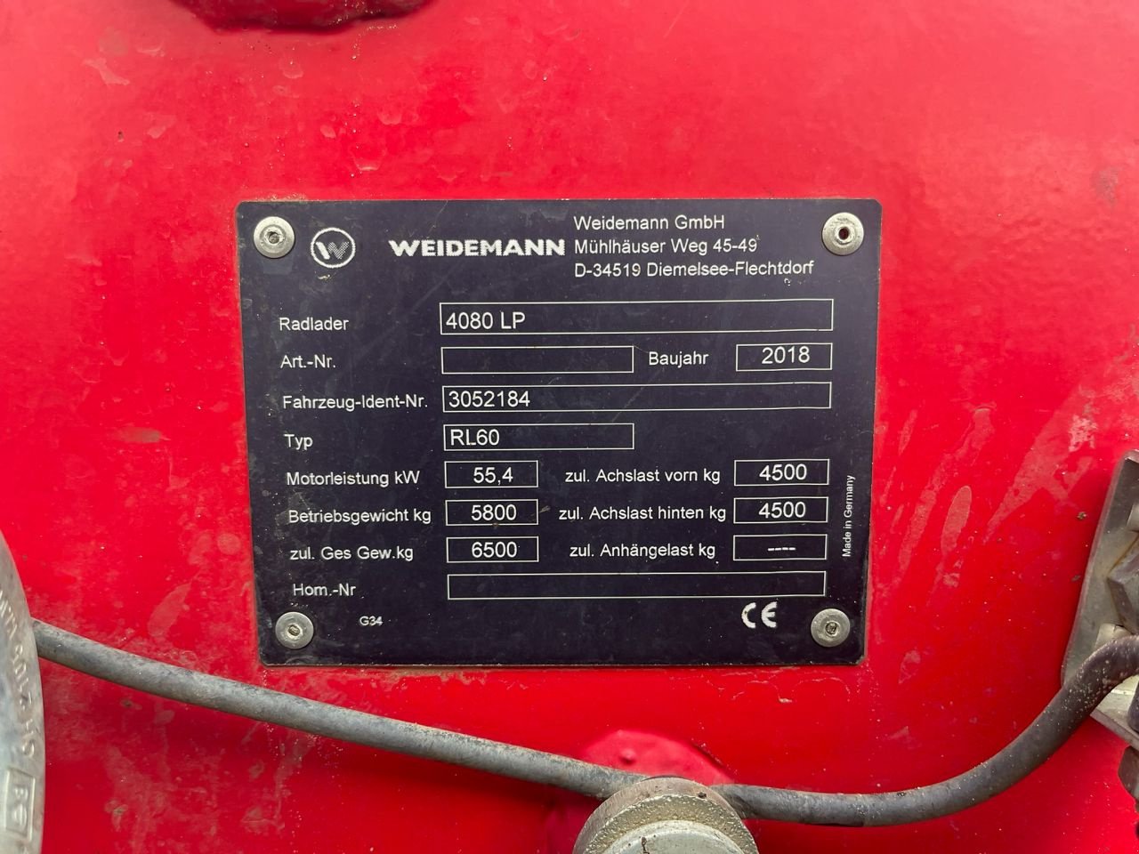 Teleskoplader typu Sonstige Weidemann 4080 LP, Gebrauchtmaschine v Berkel en Rodenrijs (Obrázek 10)