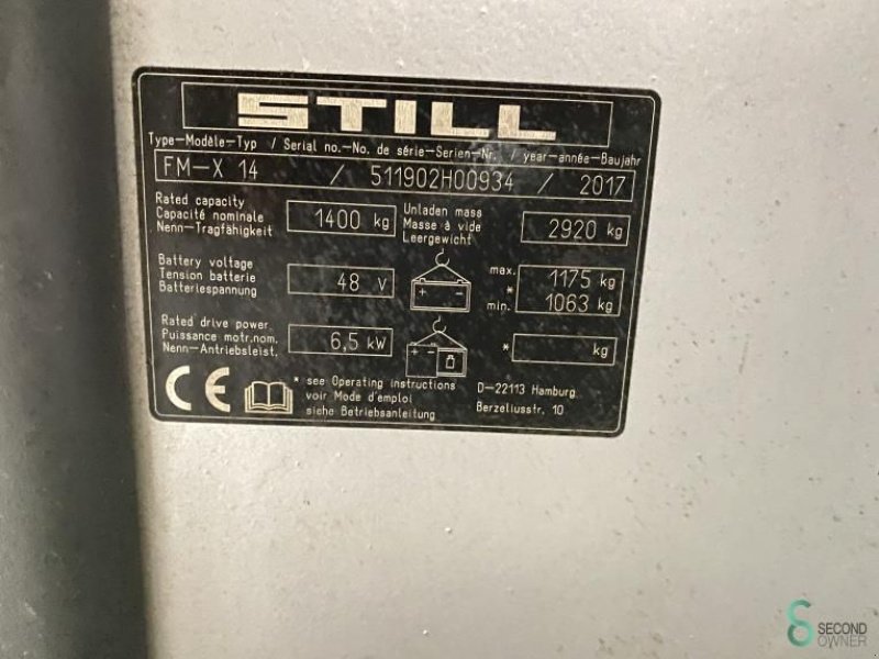 Teleskoplader des Typs Still FM-X14, Gebrauchtmaschine in Wijchen (Bild 4)