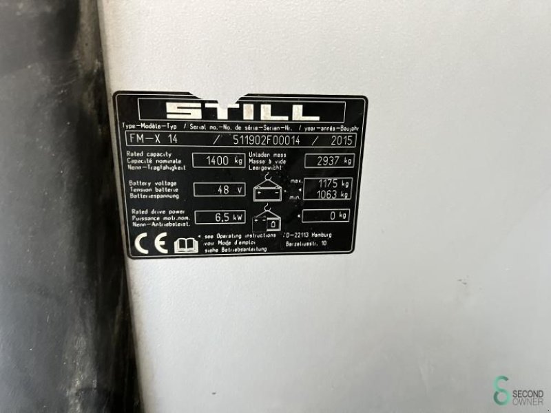 Teleskoplader des Typs Still FM-X14, Gebrauchtmaschine in Wijchen (Bild 5)