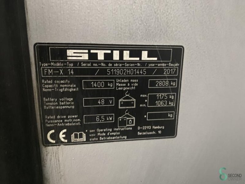 Teleskoplader des Typs Still FM-X14, Gebrauchtmaschine in Wijchen (Bild 4)