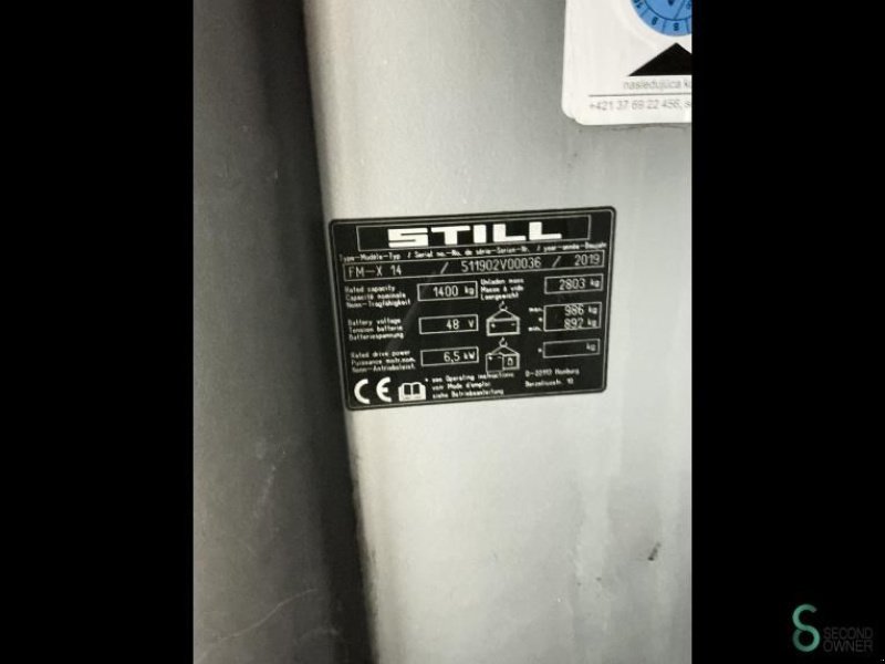 Teleskoplader типа Still FM-X14, Gebrauchtmaschine в Wijchen (Фотография 11)