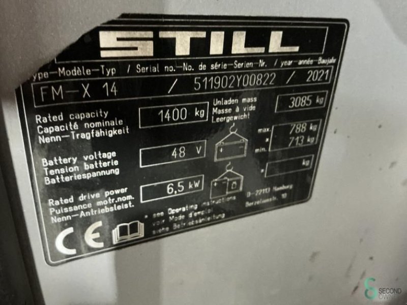 Teleskoplader typu Still FM-X14, Gebrauchtmaschine w Wijchen (Zdjęcie 10)